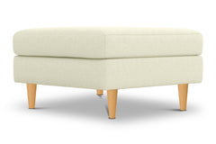 Logan Ottoman :: Leg Finish: Natural / Size: 35x35