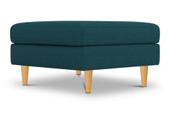 Logan Ottoman :: Leg Finish: Natural / Size: 35x35