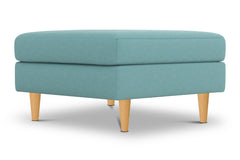 Logan Ottoman :: Leg Finish: Natural / Size: 35x35