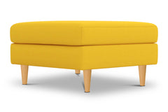 Logan Ottoman :: Leg Finish: Natural / Size: 35x35