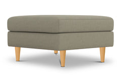 Logan Ottoman :: Leg Finish: Natural / Size: 35x35
