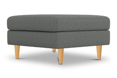 Logan Ottoman :: Leg Finish: Natural / Size: 35x35