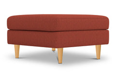 Logan Ottoman :: Leg Finish: Natural / Size: 35x35