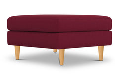 Logan Ottoman :: Leg Finish: Natural / Size: 35x35