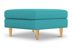 Logan Ottoman :: Leg Finish: Natural / Size: 35x35