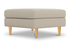 Logan Ottoman :: Leg Finish: Natural / Size: 35x35