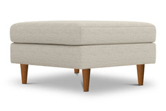 Logan Ottoman :: Leg Finish: Pecan / Size: 35x35