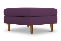 Logan Ottoman :: Leg Finish: Pecan / Size: 35x35