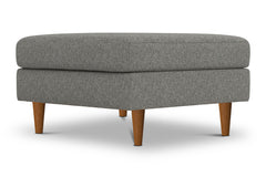 Logan Ottoman :: Leg Finish: Pecan / Size: 35x35