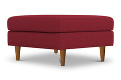 Logan Ottoman :: Leg Finish: Pecan / Size: 35x35