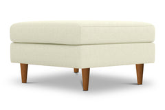 Logan Ottoman :: Leg Finish: Pecan / Size: 35x35