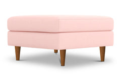 Logan Ottoman :: Leg Finish: Pecan / Size: 35x35