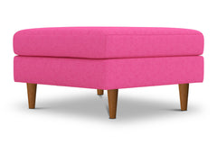 Logan Ottoman :: Leg Finish: Pecan / Size: 35x35