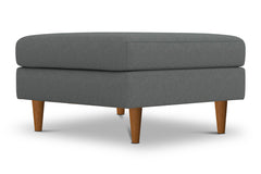 Logan Ottoman :: Leg Finish: Pecan / Size: 35x35