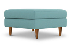 Logan Ottoman :: Leg Finish: Pecan / Size: 35x35