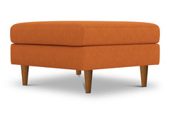 Logan Ottoman :: Leg Finish: Pecan / Size: 35x35