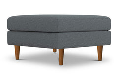 Logan Ottoman :: Leg Finish: Pecan / Size: 35x35