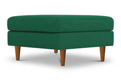 Logan Ottoman :: Leg Finish: Pecan / Size: 35x35
