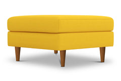 Logan Ottoman :: Leg Finish: Pecan / Size: 35x35