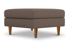 Logan Ottoman :: Leg Finish: Pecan / Size: 35x35