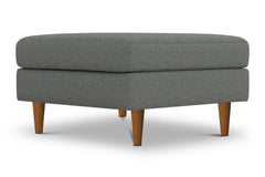 Logan Ottoman :: Leg Finish: Pecan / Size: 35x35