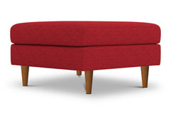 Logan Ottoman :: Leg Finish: Pecan / Size: 35x35