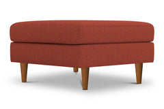 Logan Ottoman :: Leg Finish: Pecan / Size: 35x35