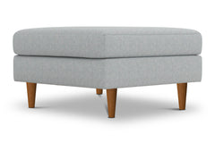 Logan Ottoman :: Leg Finish: Pecan / Size: 35x35