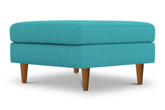 Logan Ottoman :: Leg Finish: Pecan / Size: 35x35