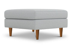 Logan Ottoman :: Leg Finish: Pecan / Size: 35x35