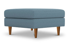Logan Ottoman :: Leg Finish: Pecan / Size: 35x35