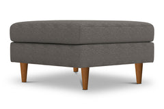 Logan Ottoman :: Leg Finish: Pecan / Size: 35x35