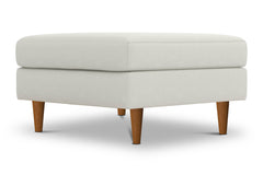 Logan Ottoman :: Leg Finish: Pecan / Size: 35x35