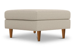 Logan Ottoman :: Leg Finish: Pecan / Size: 35x35