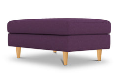 Logan Ottoman :: Leg Finish: Natural / Size: 28x48