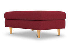 Logan Ottoman :: Leg Finish: Natural / Size: 28x48