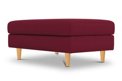 Logan Ottoman :: Leg Finish: Natural / Size: 28x48