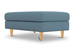 Logan Ottoman :: Leg Finish: Natural / Size: 28x48