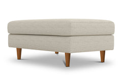 Logan Ottoman :: Leg Finish: Pecan / Size: 28x48