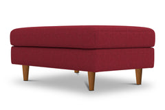 Logan Ottoman :: Leg Finish: Pecan / Size: 28x48
