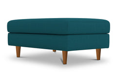 Logan Ottoman :: Leg Finish: Pecan / Size: 28x48