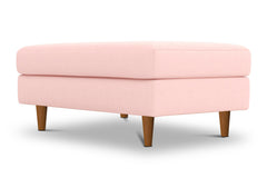 Logan Ottoman :: Leg Finish: Pecan / Size: 28x48