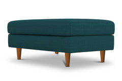 Logan Ottoman :: Leg Finish: Pecan / Size: 28x48