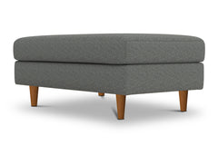 Logan Ottoman :: Leg Finish: Pecan / Size: 28x48