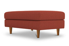 Logan Ottoman :: Leg Finish: Pecan / Size: 28x48
