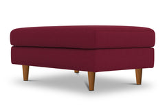 Logan Ottoman :: Leg Finish: Pecan / Size: 28x48
