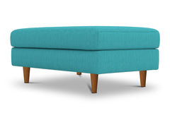 Logan Ottoman :: Leg Finish: Pecan / Size: 28x48