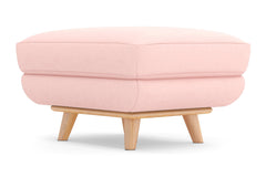 Carson Ottoman :: Leg Finish: Natural / Size: 23x30