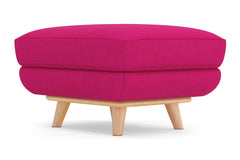 Carson Ottoman :: Leg Finish: Natural / Size: 23x30