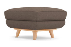 Carson Ottoman :: Leg Finish: Natural / Size: 23x30